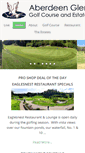 Mobile Screenshot of aberdeenglengolf.com